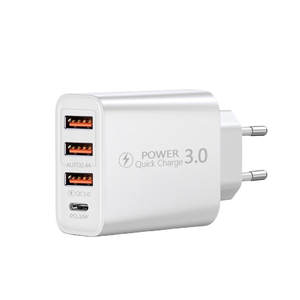 อะแดปเตอร์ติดผนังที่ชาร์จ USB 60W ชาร์จเร็ว3.0ป้องกัน OTP สำหรับ <span class=keywords><strong>iPhone</strong></span>, Samsung, Xiaomi สำหรับ Huawei Mobile PH - Product Image 6