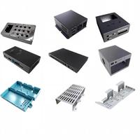 Pièces de tôlerie sur mesure en acier inoxydable et aluminium à bas prix, fabrication de pièces pliées usinées, tolérance de 0,1 mm, OEM