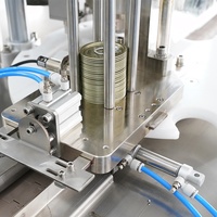 Fermeture automatique en étain pour aliments, ml, appareil professionnel sur mesure, pour le scellage de la pâte de thon, en aluminium Pet