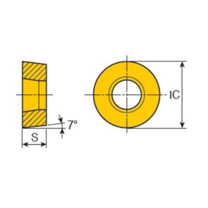 Rcmt1606 tungsten <span class=keywords><strong>carbide</strong></span> chèn chuyển công cụ cho thép không gỉ Titanium <span class=keywords><strong>Carbide</strong></span> - Product Image 4