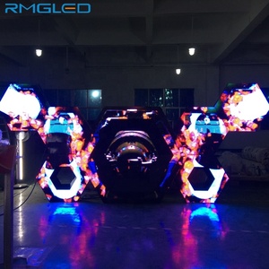 RMGLED Full Color P4P5 dynamique œil nu 3D DJ écran LED créatif <span class=keywords><strong>Festival</strong></span> de musique électronique Bar de nuit Dj Booth Led Display - Product Image 4