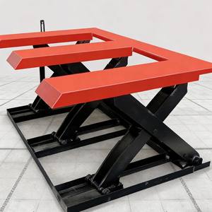 Plataforma elevadora personal eléctrica hidráulica tipo tijera portátil para trabajos de mantenimiento y reparación aérea menores - Product Image 1