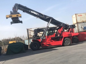 รถยก Kalmar 45 ตัน มือสอง แบบ Reach Stacker เครื่องยนต์เบนซิน สำหรับงานหนัก ขนย้ายวัสดุ - Product Image 4