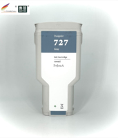 Cartucho de Tinta Compatible de 300ML con Chip para Plotter CAD HP 727 DesignJet T920 T1500 T2500 T930 T1530 T2530