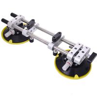 John Tools Ventouses réglables de 6 pouces avec cliquet pour pose de joints - Poseur de joints sans joint pour le maniement de matériaux en pierre, granit et marbre