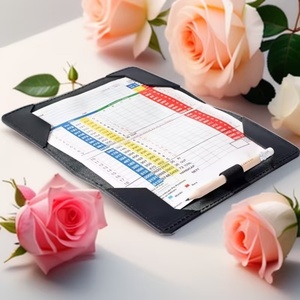 ที่ใส่สมุดบันทึกคะแนนกอล์ฟหนังแท้ Boshiho แบบสั่งทำพิเศษ สไตล์วินเทจ หรูหรา พร้อมโลโก้ ทำด้วยมือ แกะสลักด้วยเลเซอร์ - Product Image 2