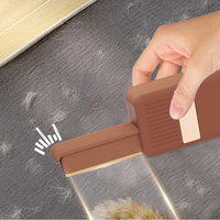 FF5021 3-in-1 Mini Wiederverwendbare Fusselentferner-Bürste Reise-Tierhaar-Entferner Klebepapier Tragbare Fusselrolle