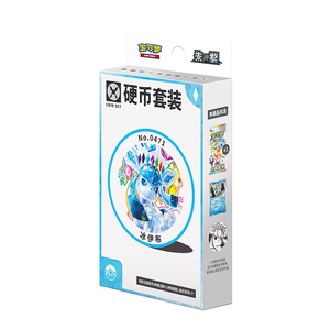 Lot de 17,5 pièces en gros Pokémon <span class=keywords><strong>Glaceon</strong></span> Coin Set SC Edition CSV9 5C Série Eevee Terastal - Product Image 1