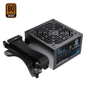 LOVINGCOOL High Power 80 PLUS Medalla de cobre 650W Gaming <span class=keywords><strong>PC</strong></span> Fuente de alimentación Alta calidad ATX PSU Computadora Fuentes de alimentación de escritorio - Product Image 2