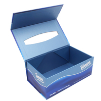 Boîte d'emballage en papier de soie de serviette de luxe avec logo personnalisé design