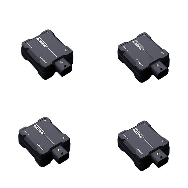Millimeter Wave Radar Sensor 76-80GHz 9-36VDC Accurate Traffic Speed Indicator with Mounting