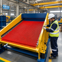 Grille de tamisage modulaire en polyuréthane anti-colmatage, haute résistance à l'usure, pour tamis vibrant, ouverture personnalisée