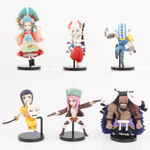 One Pieces Cien escenas, Kaidou <span class=keywords><strong>Shinobu</strong></span> Kozuki Brook Nikira Yamato Kozuki Hiyori Figuras de juguete Decoración de pasteles Gacha - Product Image 2