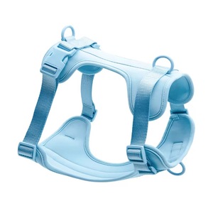 Solid Color Breathable Neoprene <b>Pet</b> Dog <b>Harness</b> No Pull Design Adjustable Dog Walking Vest <b>Harness</b> - Product Image 2