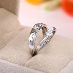Anillo de Amor Infinito Minimalista, Joyería Elegante y Moderna para Uso Diario, Unisex - Product Image 2