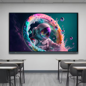 Pantalla Plana Interactiva Android 16 con Sistema Dual, Pizarra 4K y Transmisión Inalámbrica para Aulas y Salas de Conferencias - Product Image 2