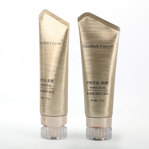 50ml 100ml High Glossy ABL <b>Plastic</b> Packaging <b>Tube</b> for Facial Cleanser Sunscreen Soft Skin Care Cream 7 Shape End with Screw Cap - Product Image 3