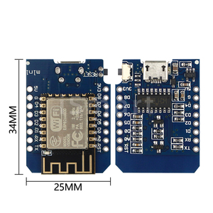 MICRO/Tipo C <span class=keywords><strong>ESP8266</strong></span> 2. 2 CH340G CH340 V2 USB WeMos D1 Mini WIFI Placa DE DESARROLLO D1 Mini NodeMCU Lua IOT 3,3 V con pines - Product Image 2