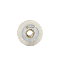 Brosse à roue centrale en cuivre pour le nettoyage des pièces métalliques automobiles, fabriquée en nylon durable