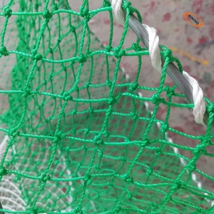 Pièges à crabes/homards/poulpes/poissons en acier inoxydable de grande taille 30 pouces * 160 cm 5-7 mm avec poche à appât pour le marché américain - Product Image 5