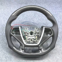 Volant en fibre de carbone et cuir pour Hyundai Sonata 2015 2016 2017