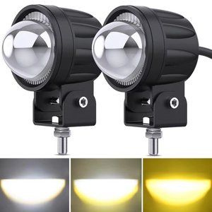 ไฟหน้าโปรเจคเตอร์ LED 60W สำหรับมอเตอร์ไซค์ ไฟเสริม แสงสูง-ต่ำ ไฟทำงานแบบติดตั้งเพิ่มเติม - Product Image 2