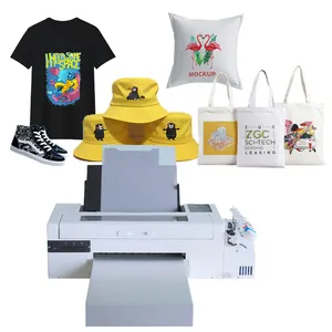 משלוח חינם לארה"ב רול DTF חולצה בד מדבקת בגד הדפסת מכונת הזרקת דיו מדפסת Impresora L1800