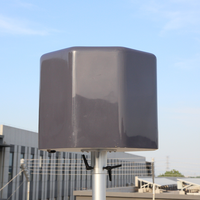 Détecteur Anti-Drone 70MHz-6GHz 360° Étanche et Durable, Dispositif de Détection de Drones Fixe 30+ Points, Détecteur d'Explosifs et de Drones