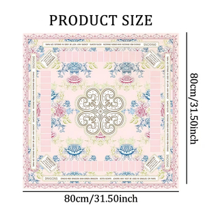 Nonslip Thickened Mahjong <b>Table</b> Mat Customizable Foldable Portable Mahjong Mat for Western Home Game Room with Bag - Product Image 2