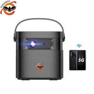 Proyector EASUNTECH M2 con Batería, Wifi, Full HD 1080p, DLP, LED, Video Portátil, Mini TV 4K 3D, para Exteriores, Teléfono, Películas, Altavoz, Televisión - Product Image 1