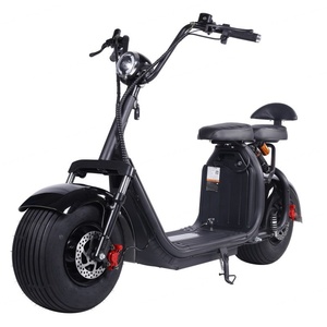 Vente en gros d'usine, scooter électrique à pneus larges de 8 pouces, batterie au lithium détachable 60V, scooter électrique Citycoco haute vitesse - Product Image 1