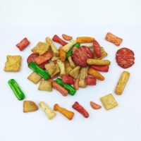 Mezcla de Galletas de Arroz al Estilo Japonés, Varias Formas y Colores, Bocadillos Salados Horneados para Venta al por Mayor