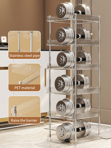 Meuble de rangement transparent pour chaussures d'entrée, multi-niveaux, sans installation, simple, en plastique PET, pour dortoir - Product Image 2