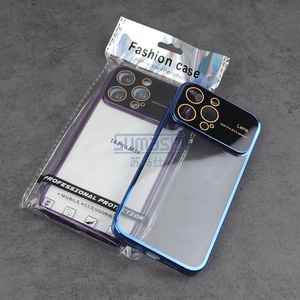 เคสโทรศัพท์โปร่งใสสุดหรูสำหรับ iPhone 14 <span class=keywords><strong>Pro</strong></span> Max เคลือบด้วย TPU ด้วยไฟฟ้าพร้อมฝาครอบโทรศัพท์ป้องกันกล้องขนาดใหญ่สำหรับ iPhone 13 <span class=keywords><strong>Pro</strong></span> - Product Image 6