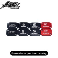 Couvre-cylindre de frein CNC, bouchon de réservoir compatible avec les motos tout-terrain EXC/XCW/TE/Husqvarna/GASGAS, pièces de modification