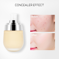 Fond de teint de haute qualité, base de maquillage, fond de teint couvrant, fond de teint blanc, vegan