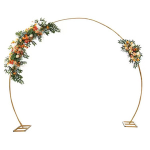 Nicro Großhandel Festival-Feier-Partyzubehör Runder Bogenförmiger Blumenständer Ballondekoration Hochzeitshintergrund - Product Image 1