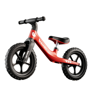 Vélo d'équilibre pour enfants en bas âge avec roulements de cadre renforcés - Vélo à roulettes et à pied - Product Image 2