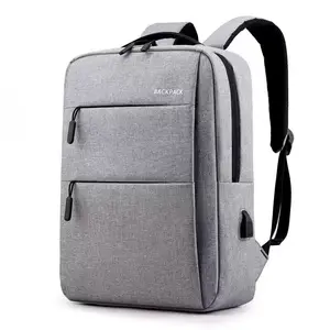 Unisex USB forte resistente smart zaini grigi bookbags uomo mochila oxford notebook business antifurto per laptop zaino