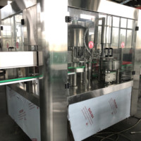Machines automatiques de remplissage d'eau liquide à 6 têtes, désinfectant pour les mains, bouteille d'alcool, huile d'olive, bouteille de vin, Machines de remplissage