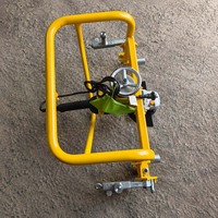 Meuleuse électrique pour rails, machine de profilage et de polissage des rails en acier, outil de maintenance des voies ferrées