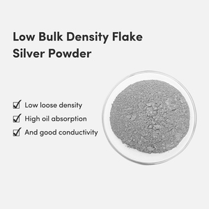 Bột flocculent Bột Bạc Bột Bạc mật độ số lượng lớn thấp cho dán dẫn điện - Product Image 3