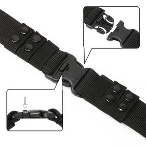 حزام حماية من النايلون مع 6 أحجام حزام حماية قابل للتعديل مع 4 حراس ثقيل 2 "حزام تكتيكي للأمن - Product Image 4