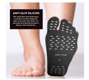 Grandes coussinets autocollants pour pieds, semelle Invisible pour pieds nus, pour la plage, la <span class=keywords><strong>piscine</strong></span>, le Spa, le sable chaud, la <span class=keywords><strong>marche</strong></span> et pour une fête de Sport aquatique - Product Image 6