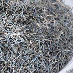 Fibres d'acier collées en forme de crochet pour la construction utilisées pour l'armature de béton dans les matériaux réfractaires - Product Image 6