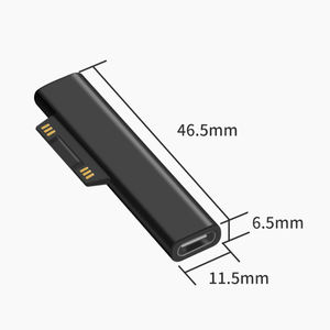 Adaptador USB-C Fêmea para Carregamento Rápido PD para Surface Pro <span class=keywords><strong>3</strong></span> 4 5 6 e Go, Surface Book, Laptop – Saída DC - Product Image 4