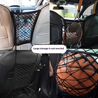 Barrière universelle pour animaux de compagnie Barrière de filet de voiture pour chien avec organisateur de maille de sécurité automatique Installation facile Conduite en toute sécurité avec enfants et animaux de compagnie
