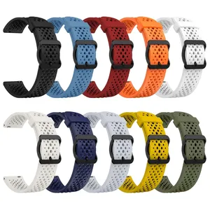 Correa de silicona de 22mm para <span class=keywords><strong>Polar</strong></span> <span class=keywords><strong>Vantage</strong></span> V3 M2/<span class=keywords><strong>M</strong></span> pulsera deportiva para <span class=keywords><strong>Polar</strong></span> Grit X Pro Titan Band Smartwatch pulsera de repuesto - Product Image 2