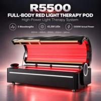 Lit de thérapie infrarouge LED rouge Magique Power PEMF 72Hz horizontal 630nm 660nm 810nm 850nm 940nm pour le corps entier