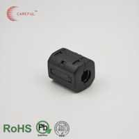 Filtro EMI de núcleo de ferrita con clip de 140A y 14.7mm al por mayor - Supresor de ruido de apertura rápida para cables de carga y datos